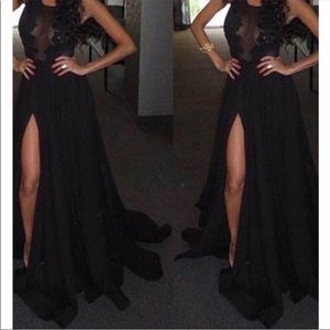 Black prom dress